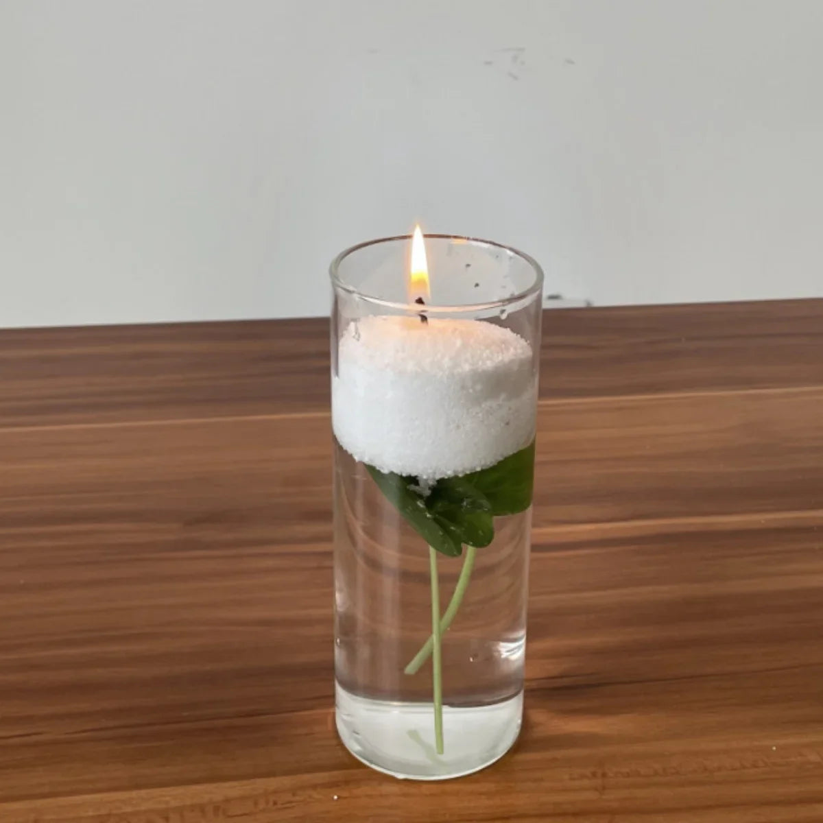Homemade Candle: Colorful sand wax